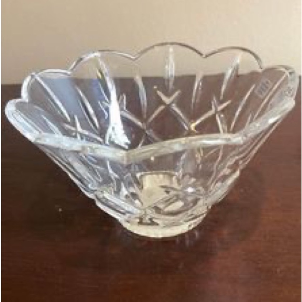 Gorham full lead crystal bowl